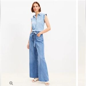 LOFT Palazzo High Rise Jean